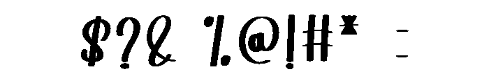 Beach  Choconut Font OTHER CHARS