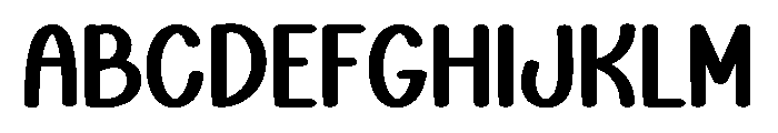 Beach  Choconut Font UPPERCASE