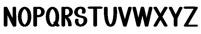 Beach  Choconut Font LOWERCASE