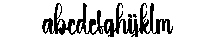 Beach Chocopie FONT