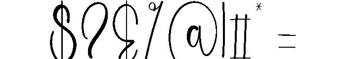 Beach Coachella Font OTHER CHARS