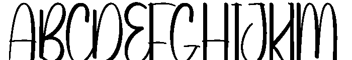 Beach Coachella Font UPPERCASE