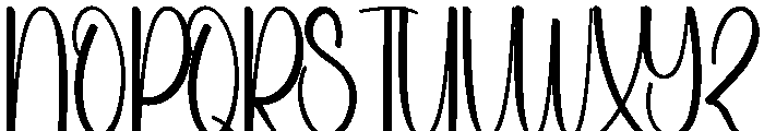 Beach Coachella Font UPPERCASE