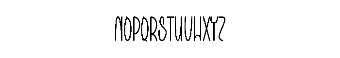 Beach Crafty Font LOWERCASE