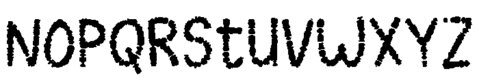 Beach Doodle Regular Font UPPERCASE