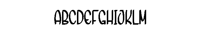 Beach Elysium Font UPPERCASE