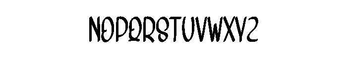 Beach Elysium Font UPPERCASE