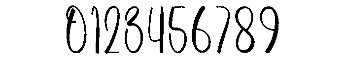 Beach Embroid Font OTHER CHARS