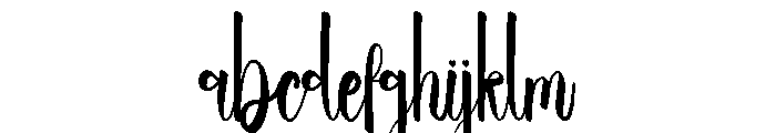 Beach Embroidery FONT