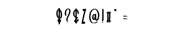 Beach Evening Font OTHER CHARS