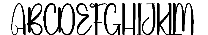 Beach Flashthick Font UPPERCASE