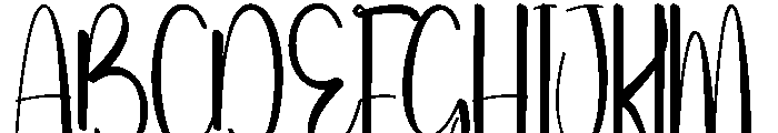 Beach Garitson Font UPPERCASE