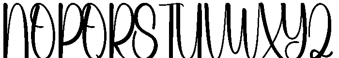 Beach Getaway Font UPPERCASE