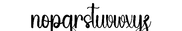 Beach Getaway Font LOWERCASE