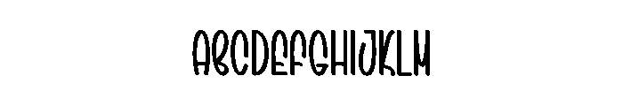 Beach Girlfriend Font UPPERCASE
