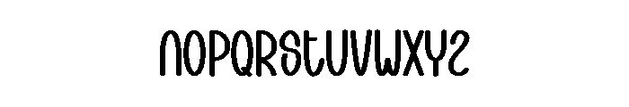 Beach Guitar Font LOWERCASE