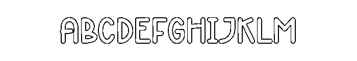 Beach Handmade Font UPPERCASE