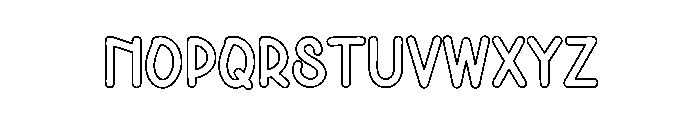 Beach Handmade Font UPPERCASE