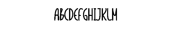 Beach Heliboy Font UPPERCASE