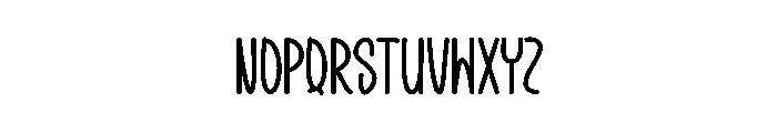 Beach Heliboy Font UPPERCASE