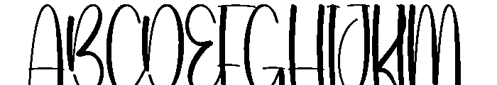 Beach Helvetica Font UPPERCASE