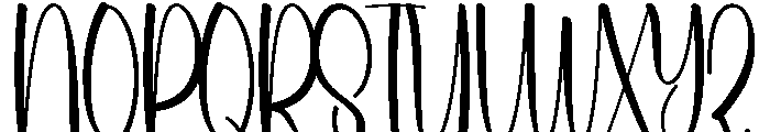 Beach Helvetica Font UPPERCASE