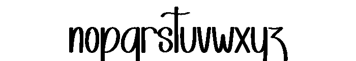 Beach Honeymoon Font LOWERCASE