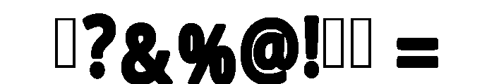 Beach Hunter Regular Font OTHER CHARS