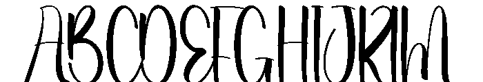 Beach Jenitalia Font UPPERCASE