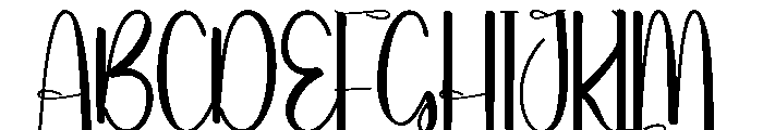 Beach Joyfully Font UPPERCASE