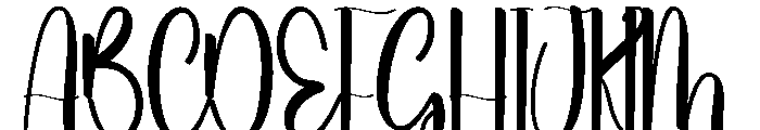 Beach Krayola Font UPPERCASE