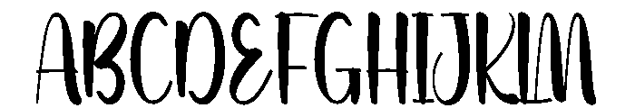 Beach Luxury Font UPPERCASE