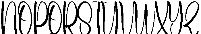 Beach Marita Font UPPERCASE