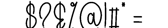 Beach Military Font OTHER CHARS