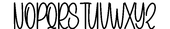 Beach Military Font UPPERCASE
