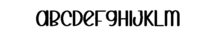 Beach Morning Font UPPERCASE