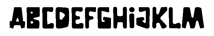 Beach Nature Font UPPERCASE