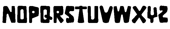 Beach Nature Font UPPERCASE