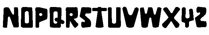Beach Nature Font LOWERCASE