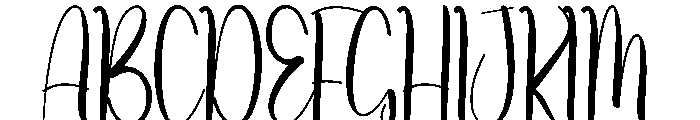 Beach Netherlands Font UPPERCASE