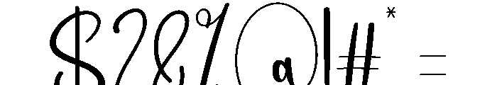 Beach Newyear Font OTHER CHARS
