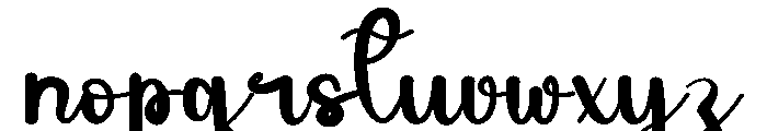 Beach Newyear Font LOWERCASE