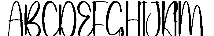 Beach Nightride Font UPPERCASE