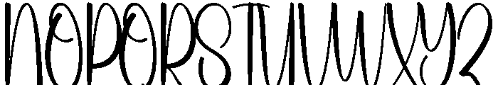 Beach Nightride Font UPPERCASE