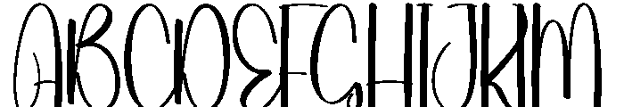 Beach Nights Font UPPERCASE