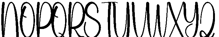 Beach Ourstory Font UPPERCASE