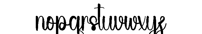 Beach Ourstory Font LOWERCASE
