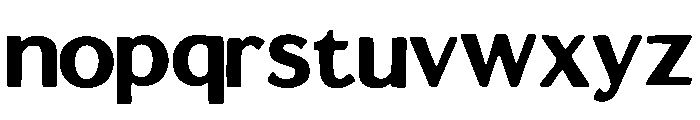 Beach_Plum Font LOWERCASE