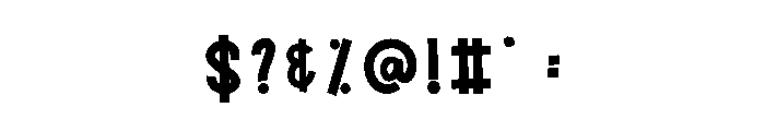 Beach Point Font OTHER CHARS