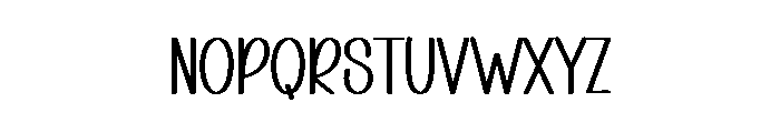 Beach Points Font UPPERCASE